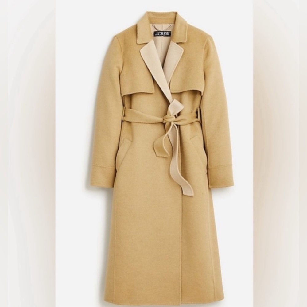 J. Crew Harriet Trench Coat size M
